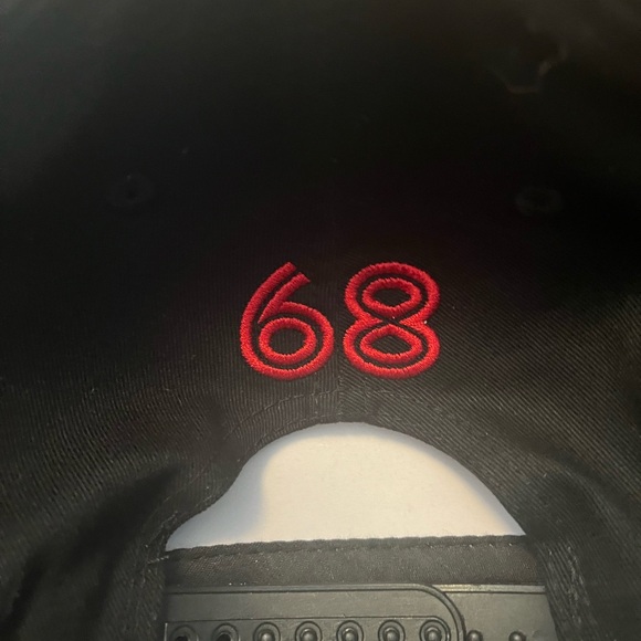 JORDAN ROMANO TORONTO BLUE JAYS BLACK /RED HAT CAP SGA JULY 22 ADJUSTABLE RARE! - Picture 6 of 9